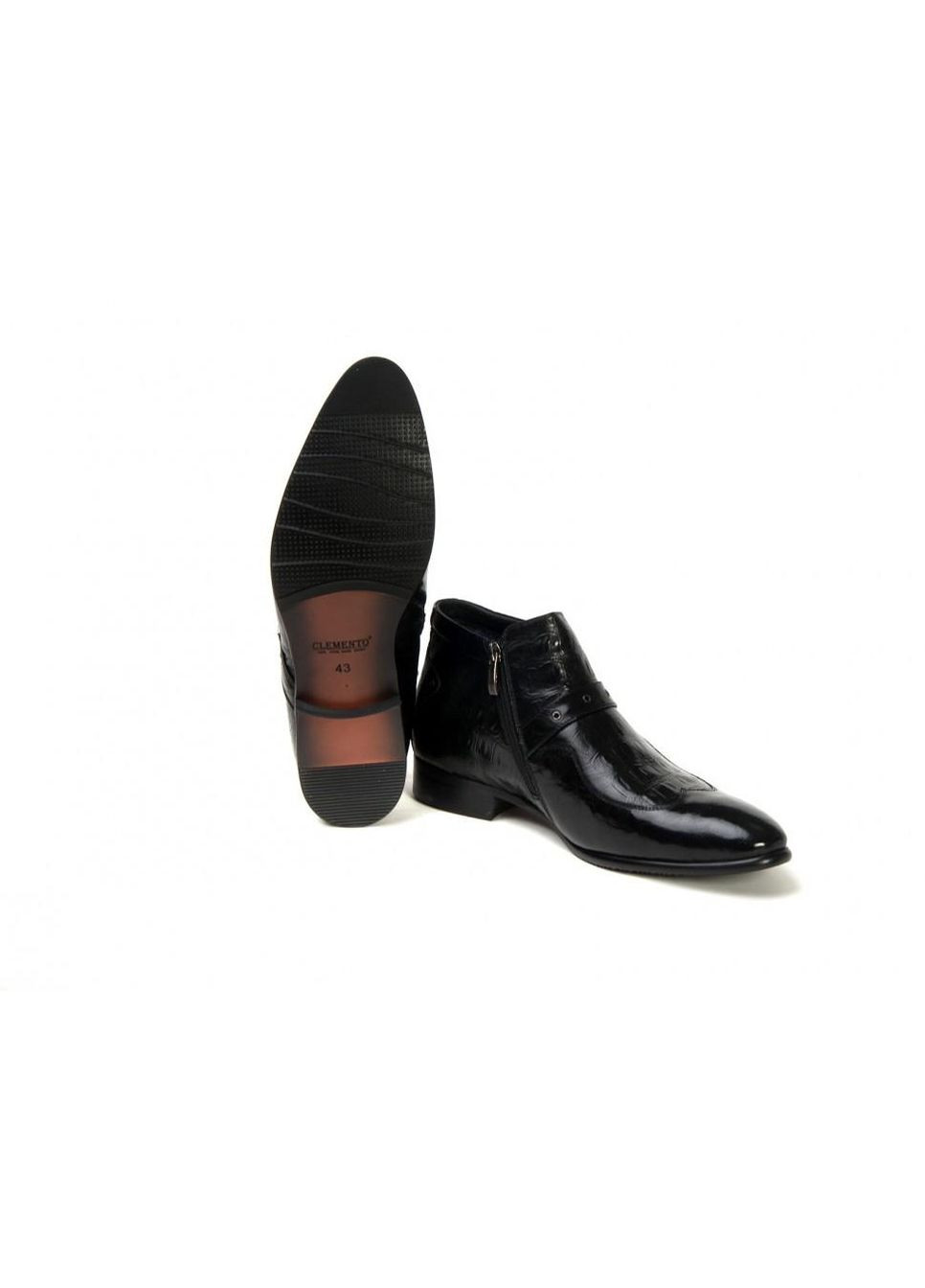 Черные зимние ботинки 7124720 45 цвет черный Clemento