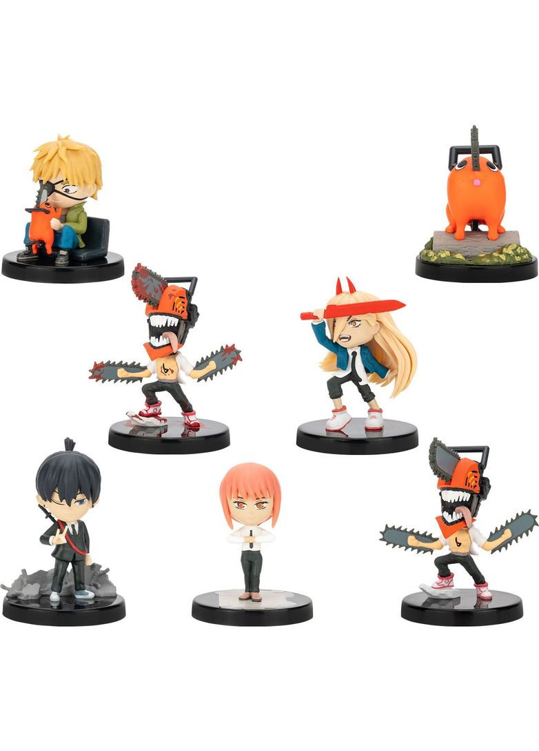 Фигурка-сюрприз Человек-бензопила W1 Герои Аниме, 1 шт. в ассортименте () Total Anime KAZ0049-W1 (333299267)