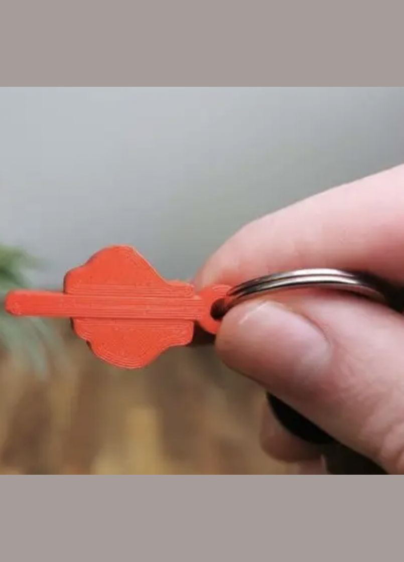 Брелок-сюрприз средний палец UA3D (302672163)