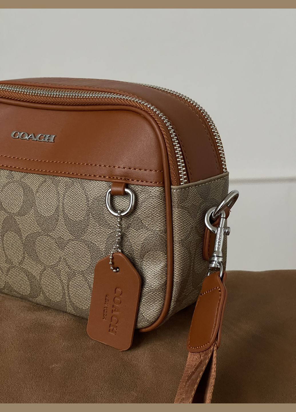 Сумка через плечо на широком ремне Coach Крос-боді (328597243)