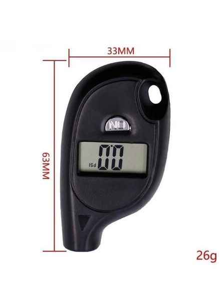 Цифровий манометр TH505 Чорний (RT050750) Bodasan (317297221)