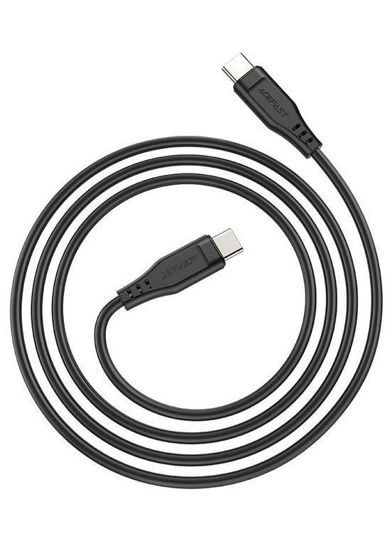 Кабель для заряджання Type-C to Type-C C3-03 |60W, 3А, 120см| Чорний Acefast (337352110)