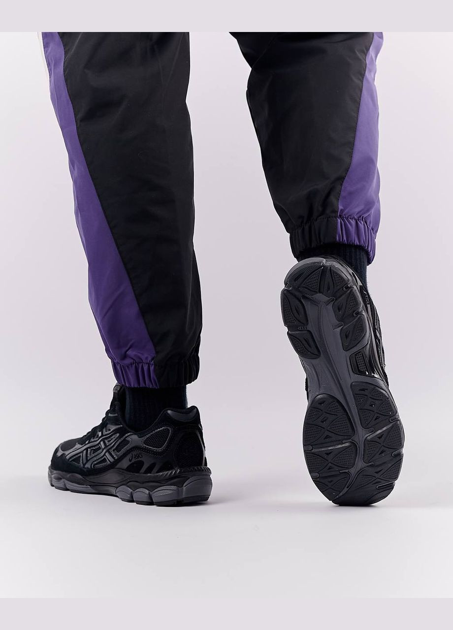Черные демисезонные кроссовки мужские, вьетнам Asics Gel - NYC All Black Gray