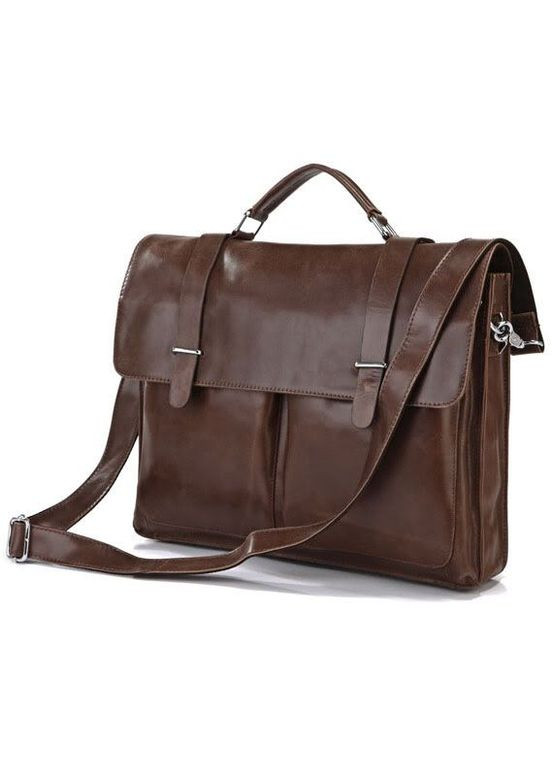 Сумка чоловіча через плече шкіряна портфель 1421-958 Vintage (302009403)