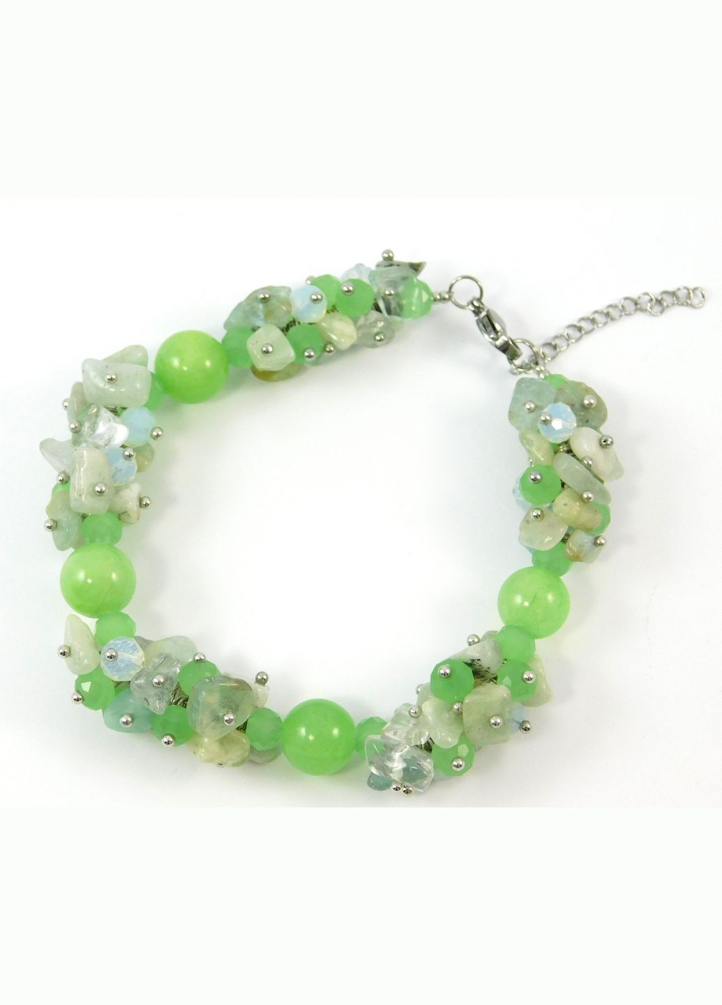 Браслет "Березовий ліс" Онікс, Амазоніт 20 Fursa fashion (322314914)