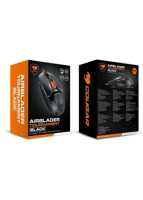 Мишка (AirBlader Tournament Black) Cougar AirBlader Tournament USB Black (268143014)