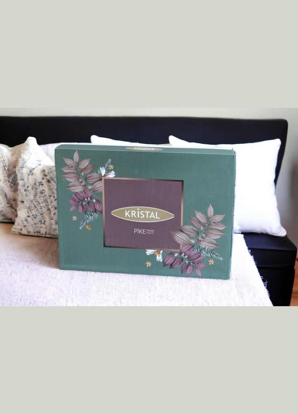 Комплект постільної білизни з пледом Ranforse 200×230 см Breeze Bej Kristal (318381510)