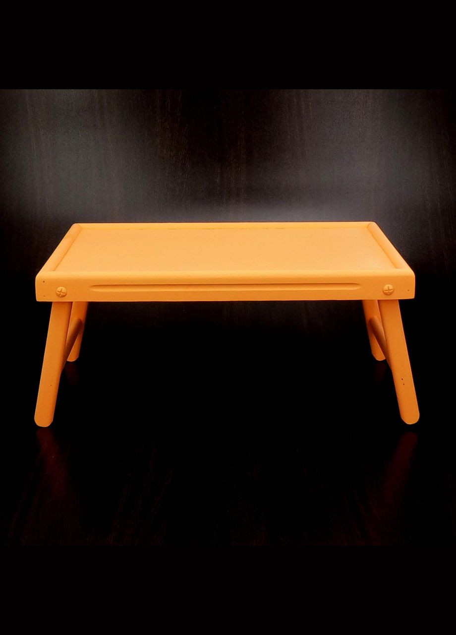 Столик-поднос для завтрака из дерева Даллас грейпфрут (СТП-000354) No Brand (327859995)