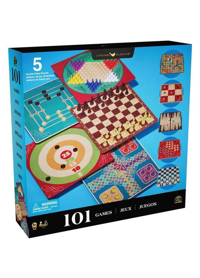 Набор настольных игр 101 игра () Spin Master SM98377/6065340 (335973699)