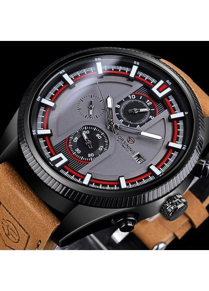 Наручные часы мужские Tennesy Черный (2609) Forsining (363318764)