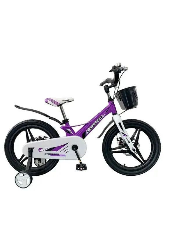 Велосипед двоколісний HUNTER Premium 18" магнієвий фіолетовий (HPM18VL) Crosser (365545689)