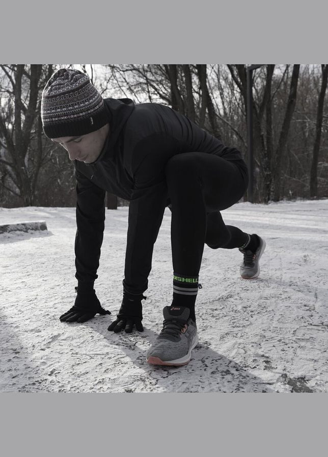 Шкарпетки водонепроникні Pro visibility Cycling, р-р M (39-42), чорні DexShell (353504192)