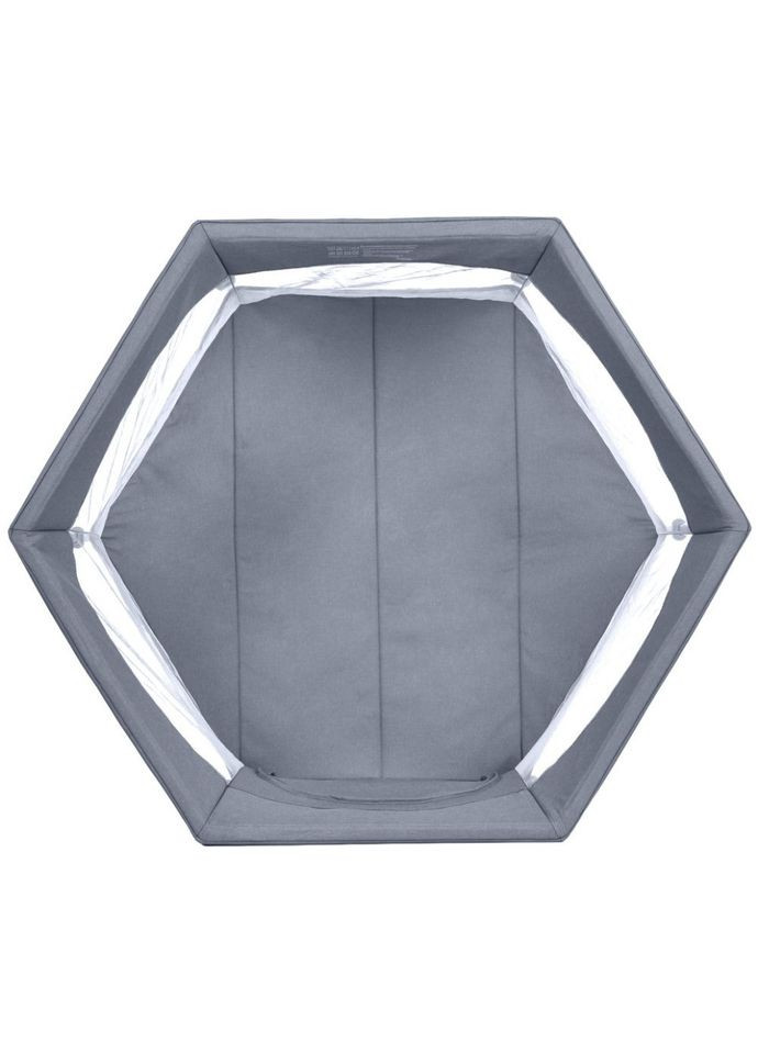 Дитячий манеж SWIFT сірий 145х117х74 см для малюків від 6 місяців ліжечко-люлька ігровий куточок El Camino (368758107)