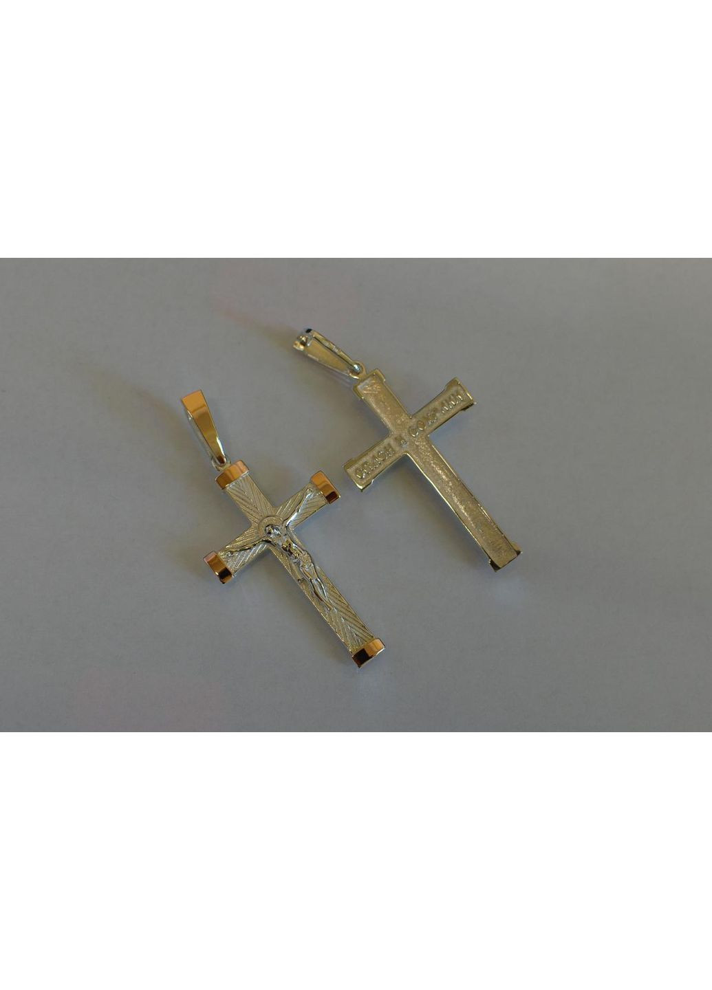 Срібний чоловічий хрест Silver Style (367268389)