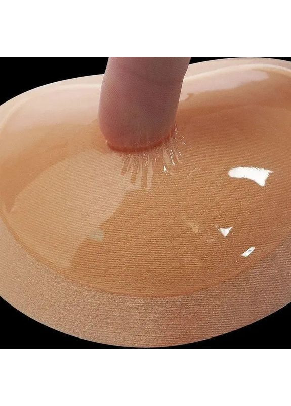 Вкладиші Пушап на силіконовій основі, Силіконові вставки для бюстгальтера, Вкладиші для покращення форми No Brand Вкладиші на силіконовій основі бежеві (351865504)