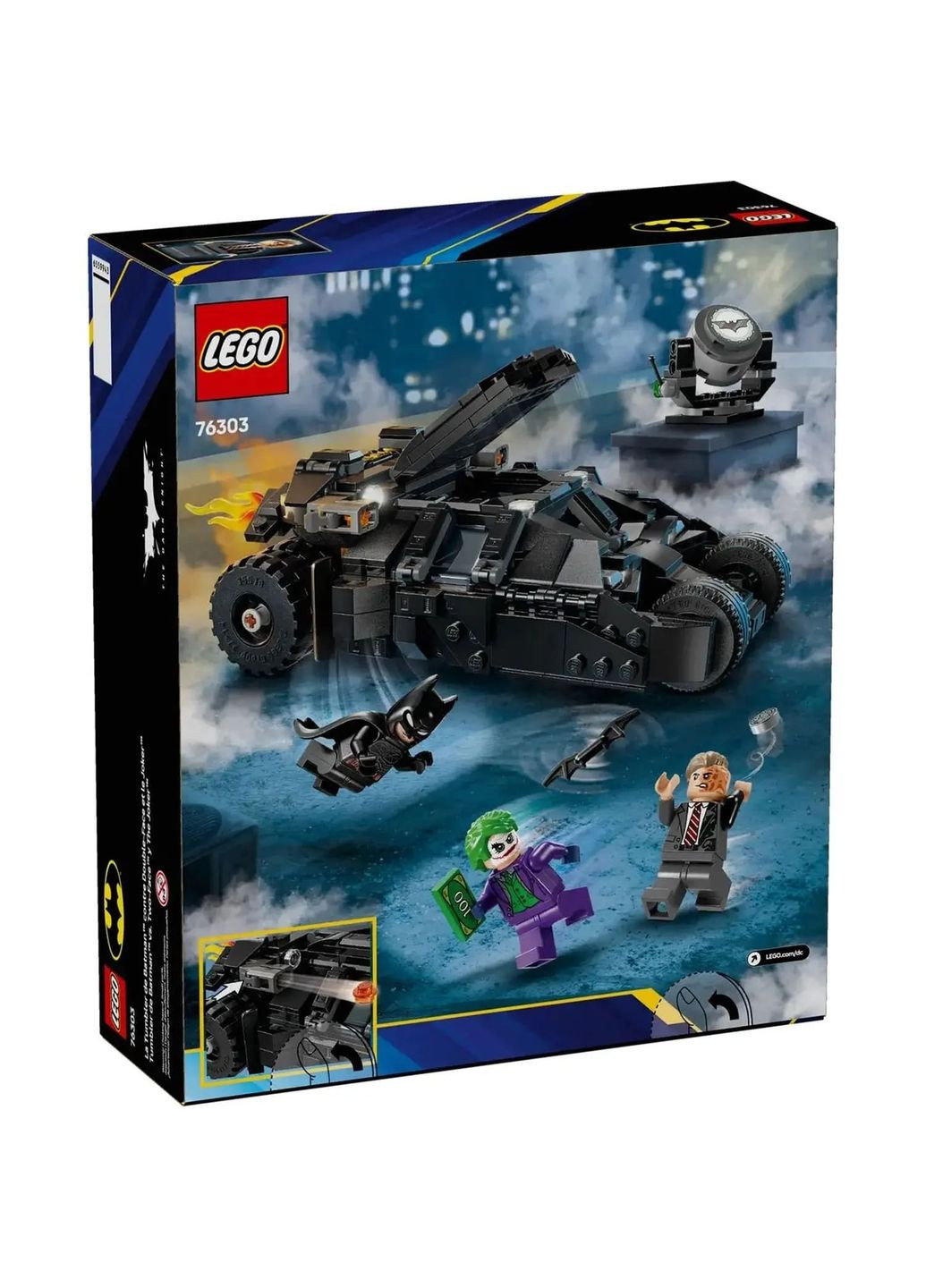 Конструктор Super Heroes DC Batman Бэтмен Тумблер против Двуликого и Джокера, 429 деталей () Lego 76303 (328395091)