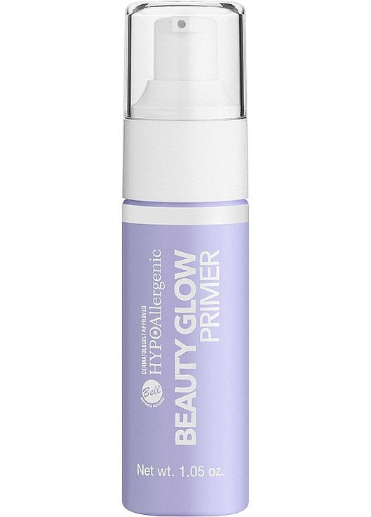 База под макияж с эффектом хайлайтера Hypo Allergenic Beauty Glow Primer 30ml (633159-7581) BELL (368659512)