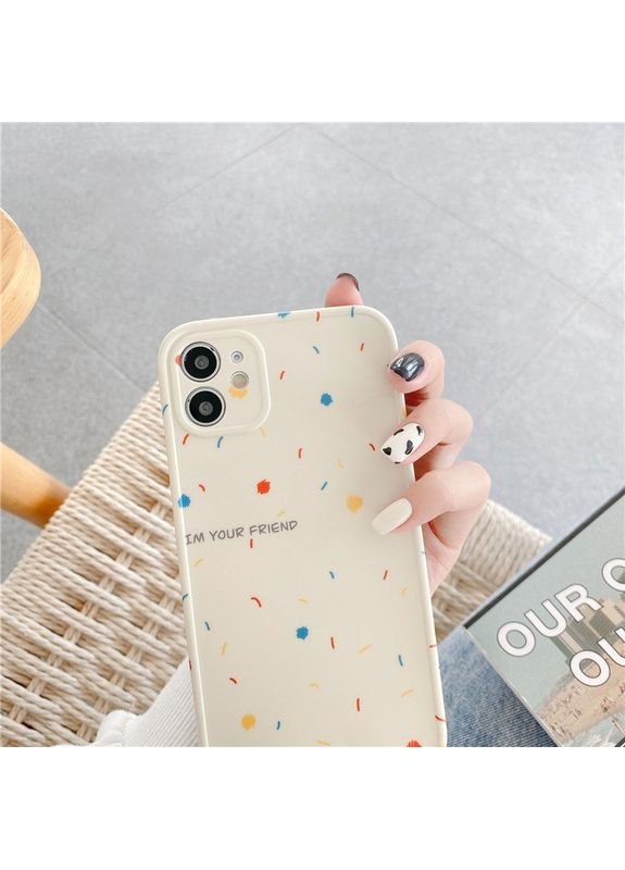 Чохол для Iphone 7/8/SE 2020 силіконовий Funny No Brand (356675431)