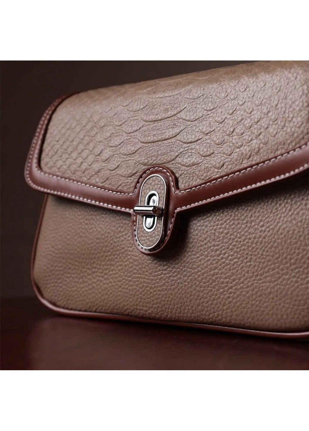 Молодіжна жіноча шкіряна сумка через плече 22620 Vintage (298793387)