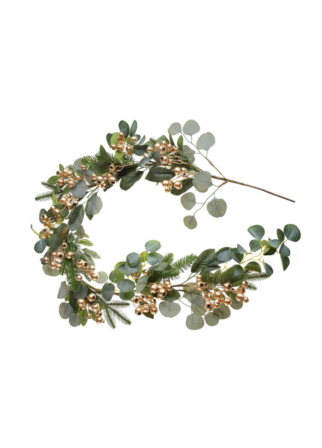 Декоративная гирлянда с золотыми ягодами, 150см. Home Decor (355335774)