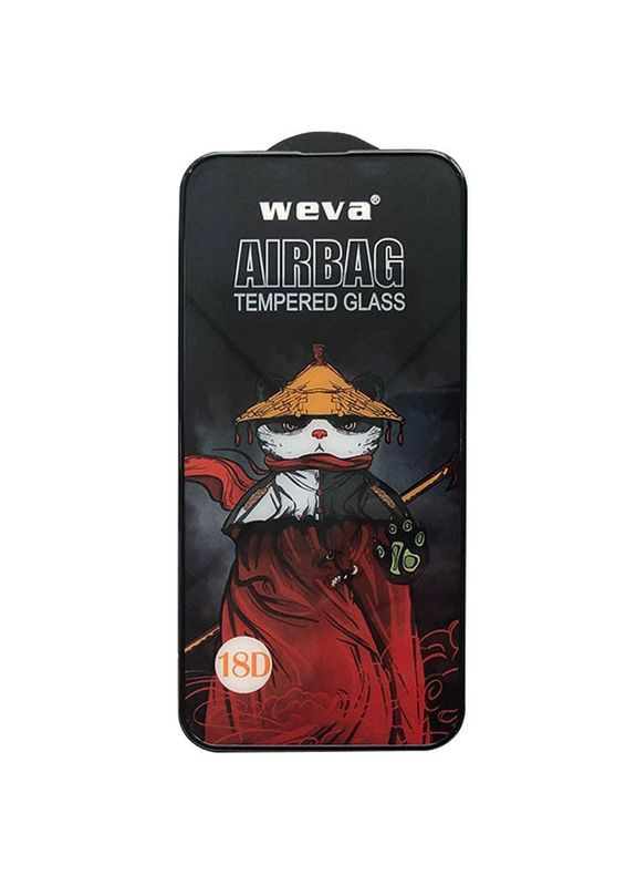 Захисне 2.5D скло Weva AirBag (тех.пак) для Apple iPhone 15 Plus / 16 Plus (6.7") Epik (372020633)