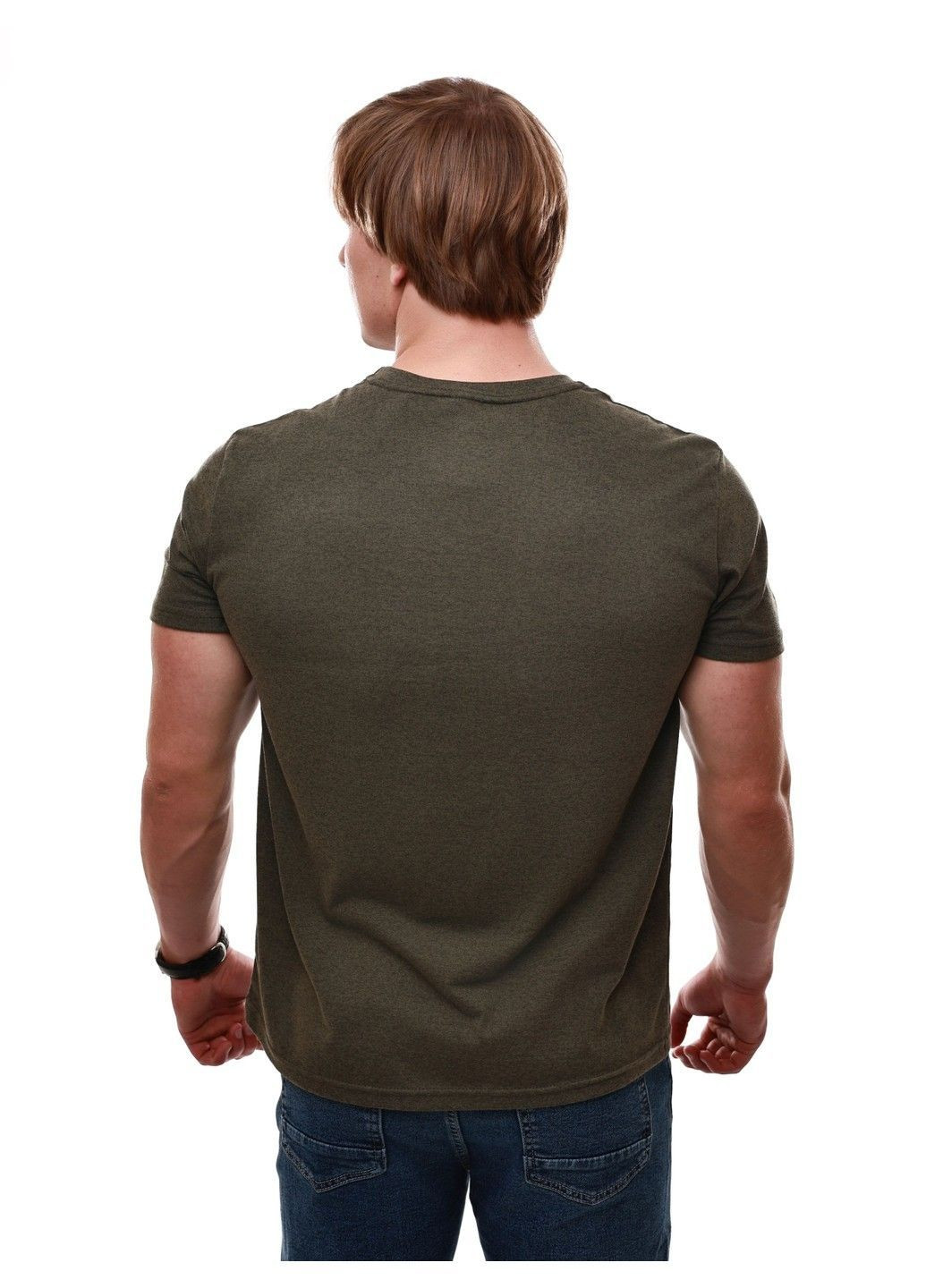 Хакі (оливкова) футболка чоловіча Dioni