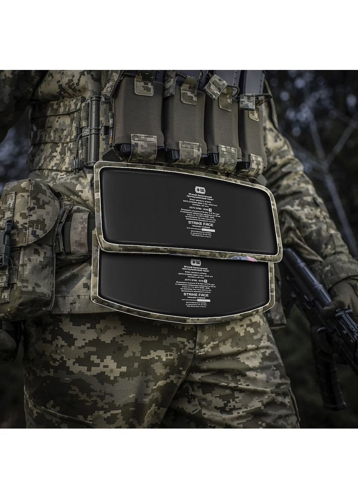Защита живота с баллистическим пакетом 1 класс защиты (FMS) MOLLE MM14 M-TAC (315147456)