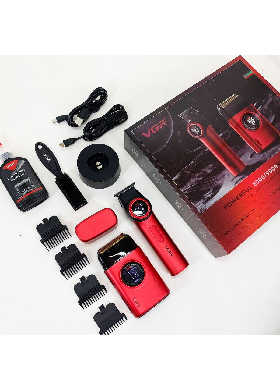 Комплект 2 в 1 V-977 V-377 RED VGR (364665554)