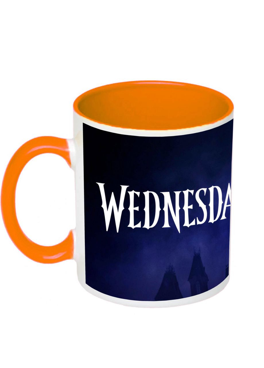 Чашка с принтом "Wednesday" 330мл ( ) (17817) No Brand (312487549)