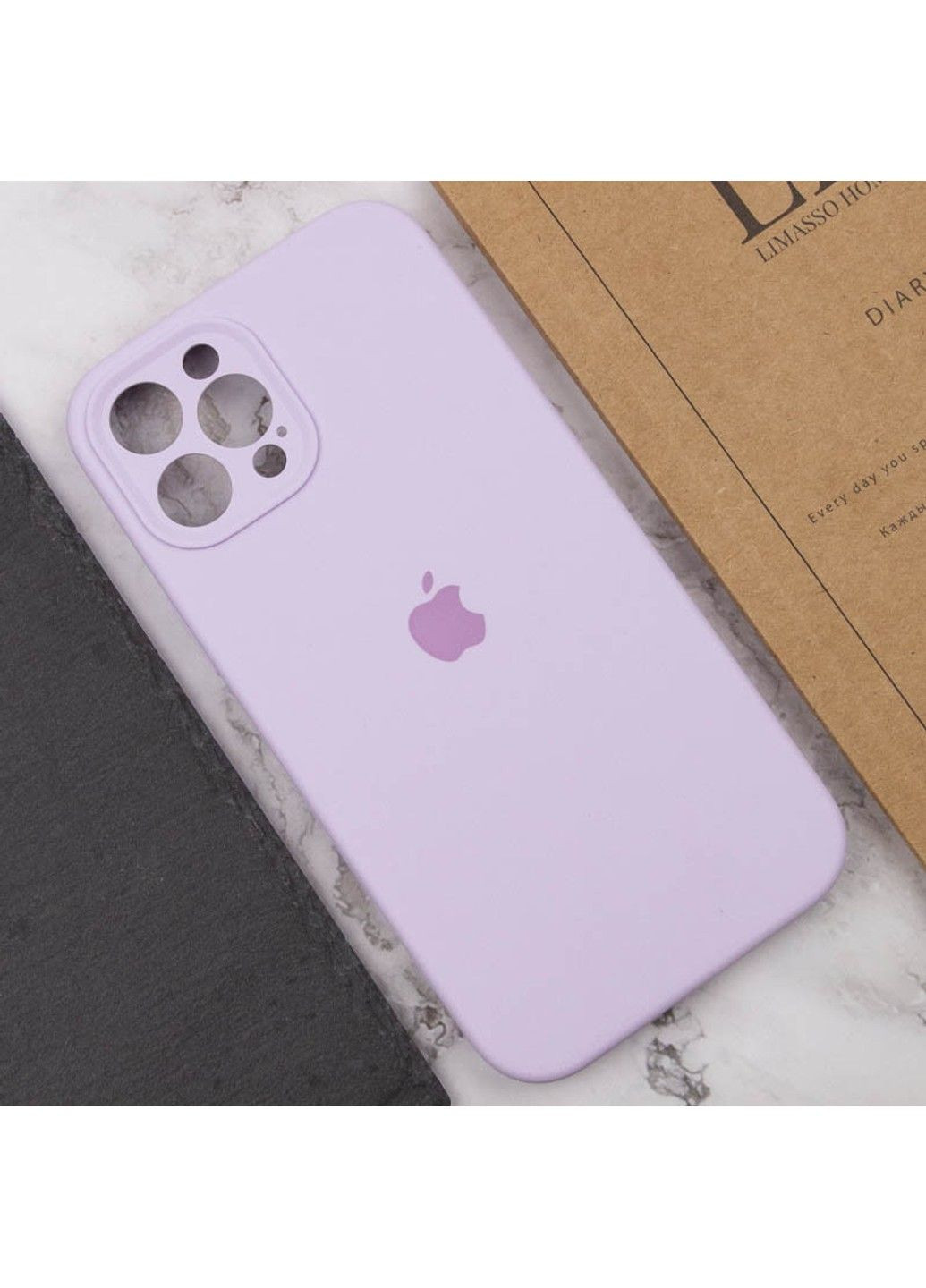 Чехол Silicone Case Full Camera Protective (AA) для Apple iPhone 12 Pro Max (6.7") Epik (294723154)