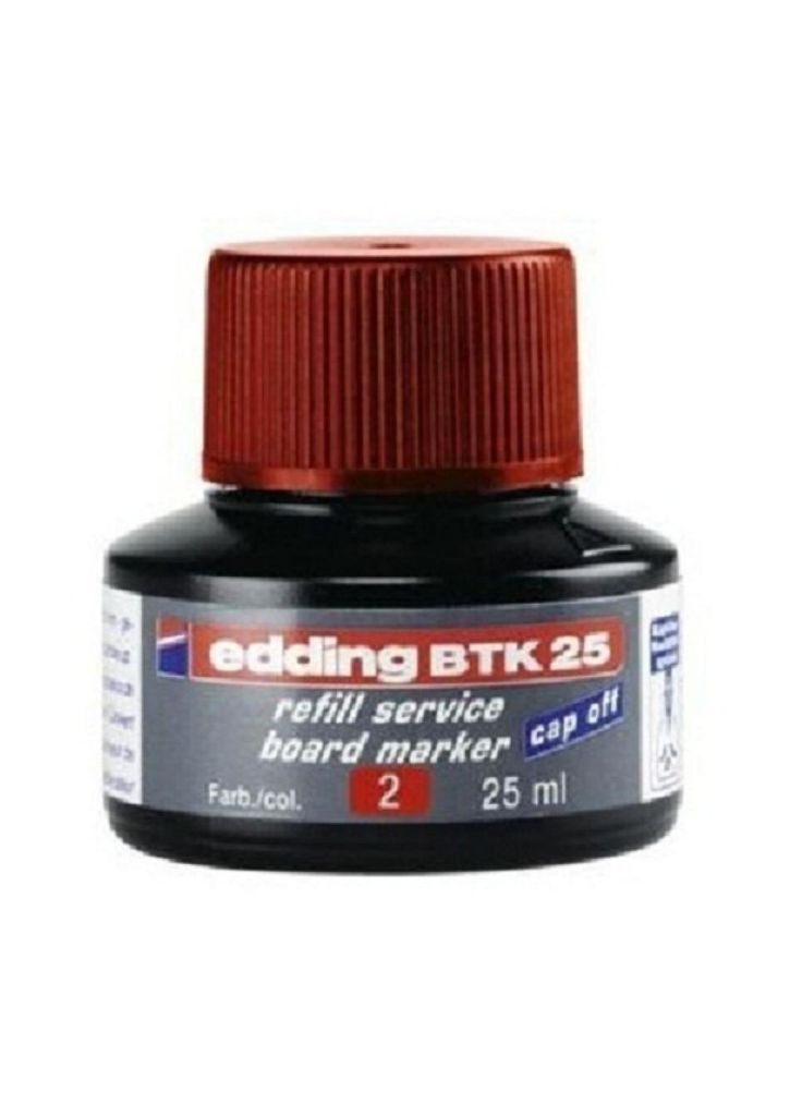 Краска для Board eBTK25 red (BTK25/02) Edding для board e-btk25 red (275077667)