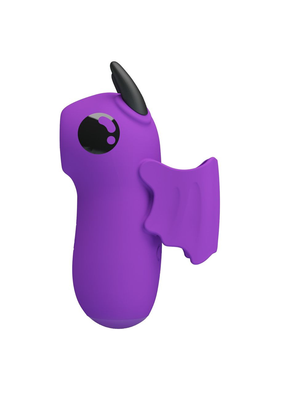 Стимулятор для клітора Pretty Love Magic Devil з смоктанням та електростимуляцією, фіолетовий, 6.9 см No Brand (360888064)