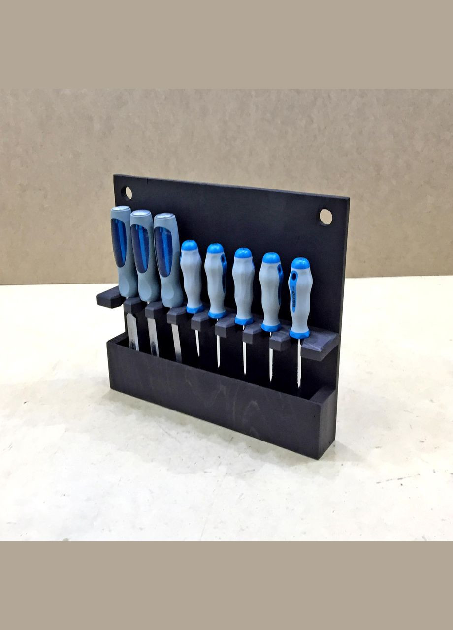 Органайзер для стамесок из дерева Туира 8 венге (ОСБ-800112) No Brand (328912475)