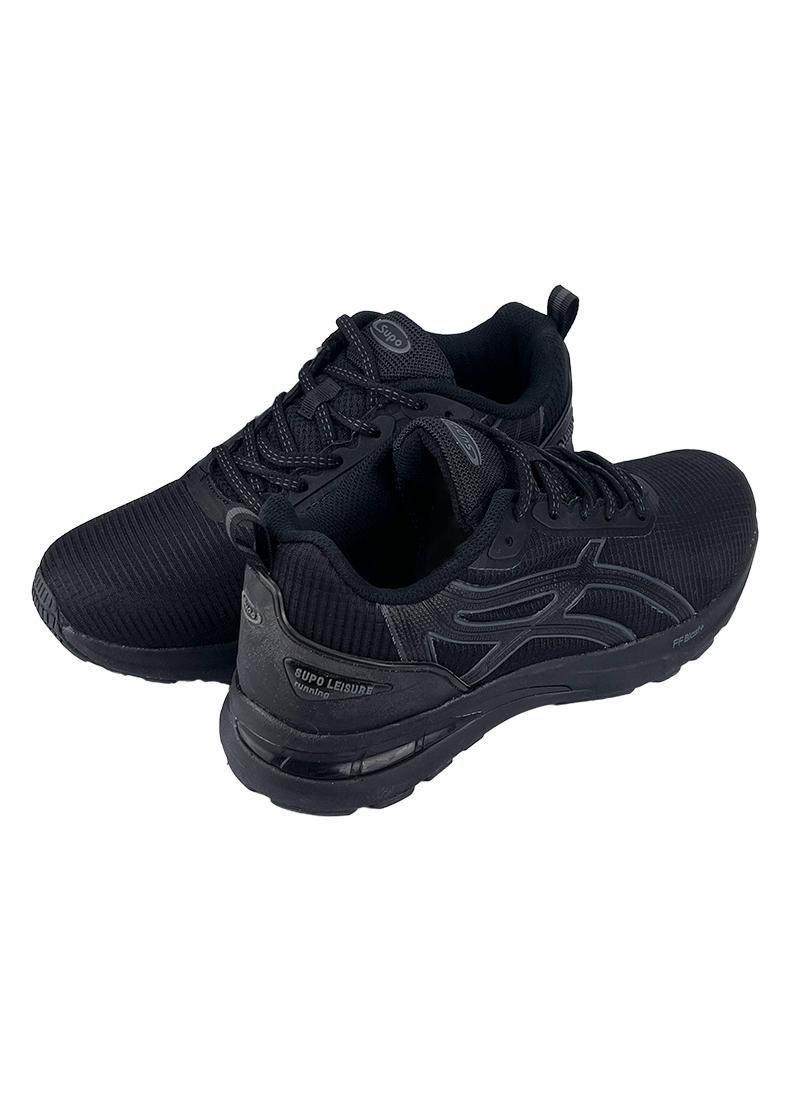 Чорні кросівки чоловічі текстильні чорні 20815-1 Supo