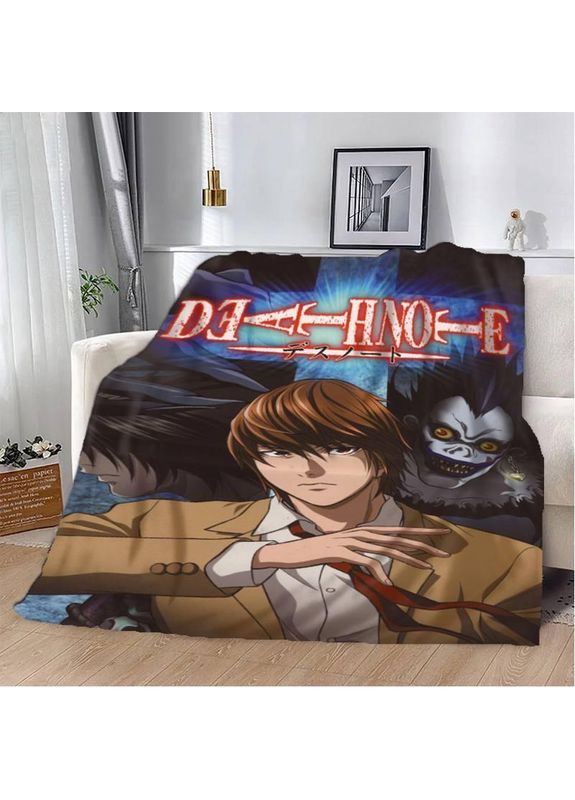 Плед 3D DEATH NOTE Зошит смерті 20222464_B 12304 135х160 см No Brand (358100660)