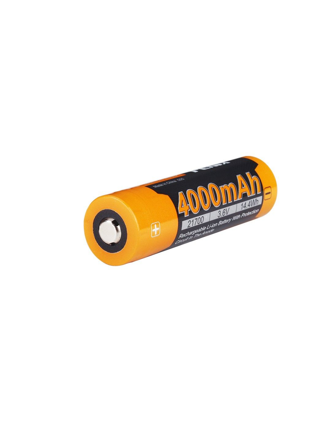 Акумулятор 21700 Fenix 4000mAh 3.6V (Чорно-жовтий) No Brand (332635974)