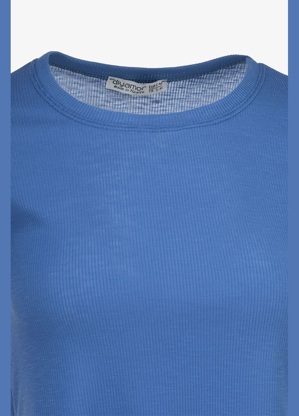 Топ однотонний жіночий 80677 Електрік shop (2000990998279) No Brand (365040976)