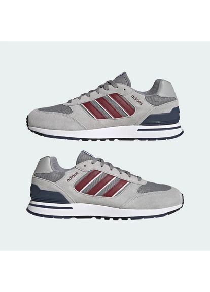 Сірі кросівки run 80s adidas