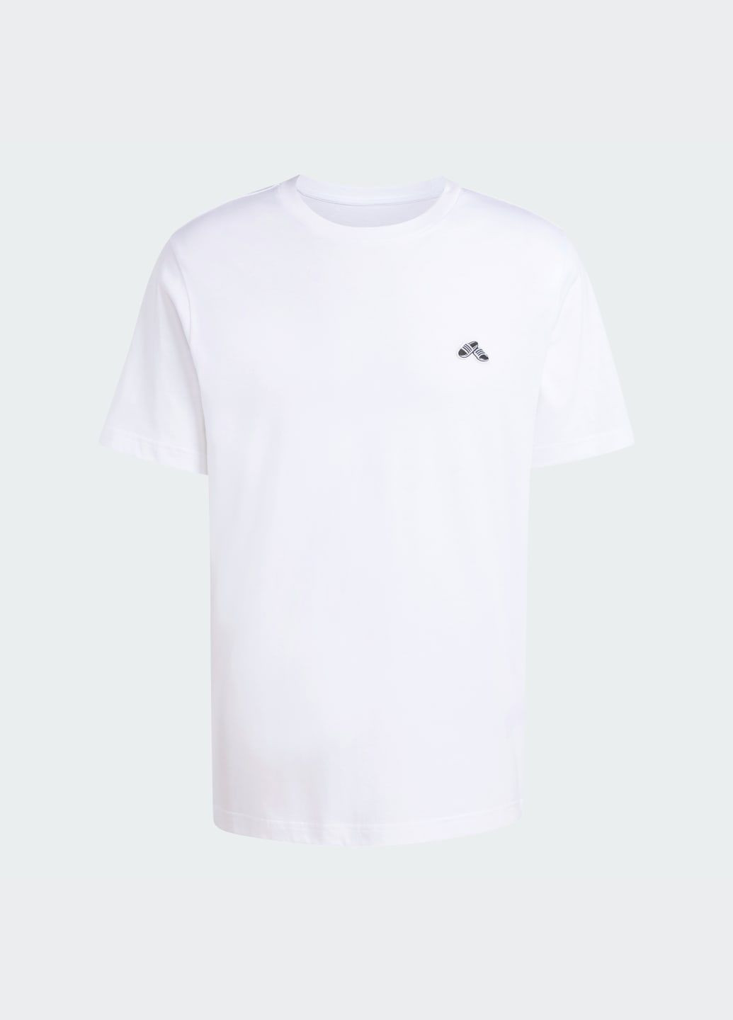 Біла футболка summer slide trim graphic adidas