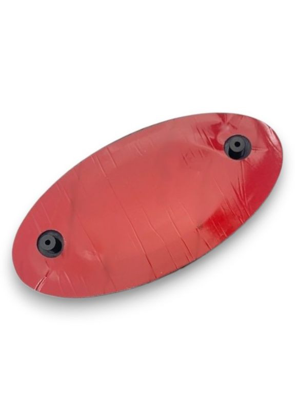 Емблема чорна (обод чорний) 183х92 мм (скотч + 2 напрямні) 863183R500 Kia (369610779)