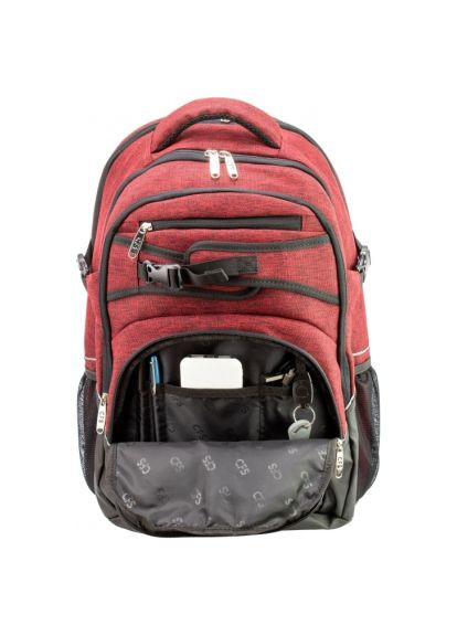 Рюкзак школьный с коричневым 175+ см (CF86745-03) Cool For School Червоний з коричневим 175+ см (366869370)