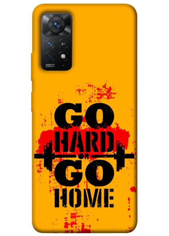 Чохол з принтом для Xiaomi Redmi Note 11 Pro 4G/5G / для Ксяомі, сяомі, ксіомі редмі ноте 11 про Go hard No Brand (338615771)