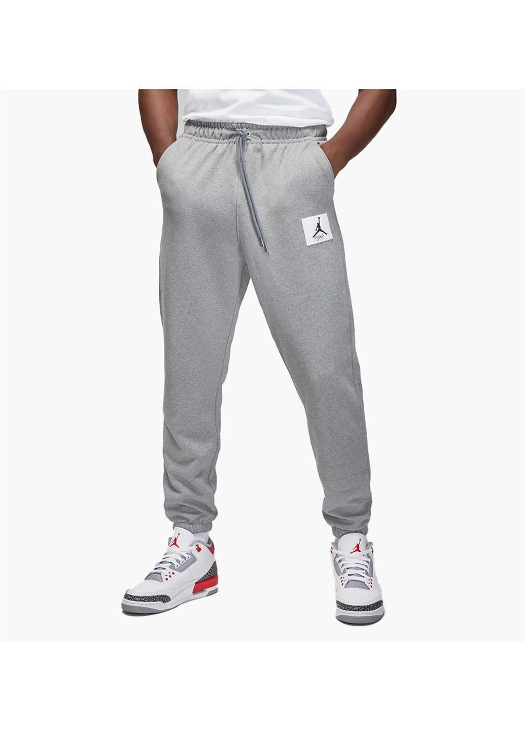 Серые демисезонные брюки Air Jordan