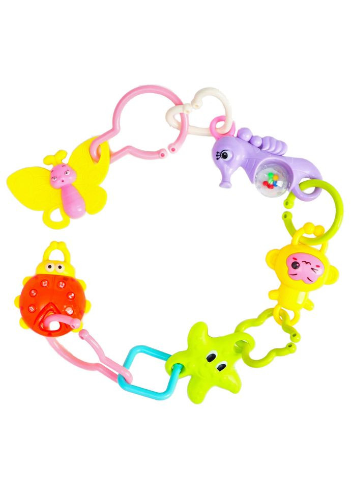 Погремушка 2803, 5 штук в пакете 23*27см Bambi (304406985)