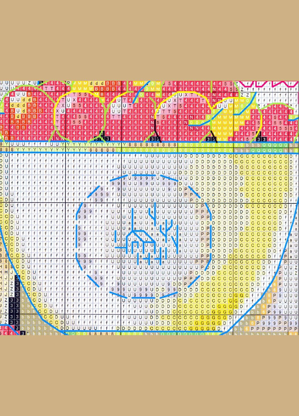 Набір для вишивання за нанесеною на канву схемою "Cozy kitchen". AIDA 14CT printed 56*44 см Joy Sunday (313614545)