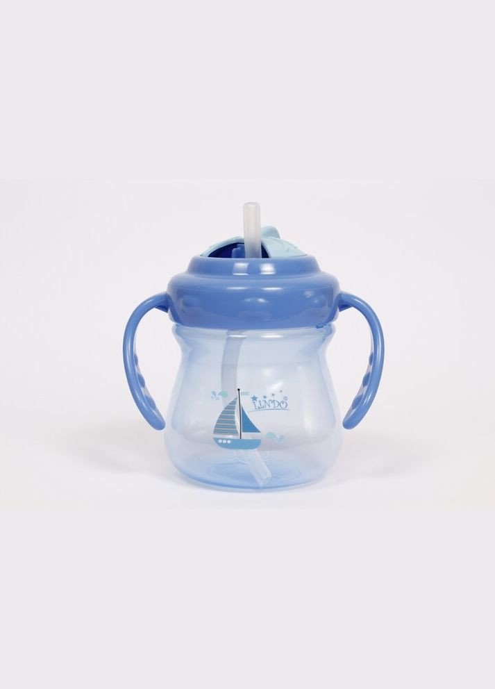 Поильник-непроливайка с ручками LI 708 Голубой shop (2000989636687) Lindo (324557218)