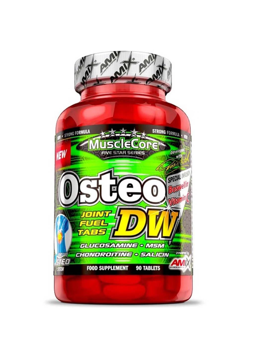 Хондропротектор (для спорту) MuscleCore Osteo 90 Tabs Amix Nutrition (301770681)