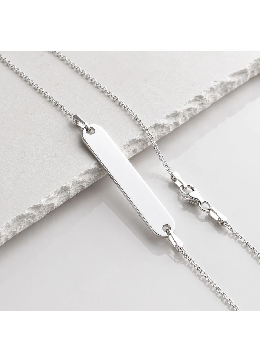 Ожерелье под гравировку Diva Silver (395410194)