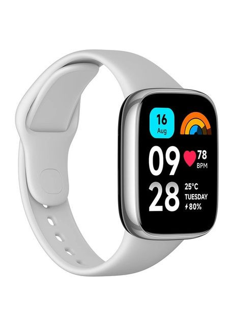 Умные часы Redmi Watch 3 Active BHR7272GL серобелые Xiaomi (279827104)