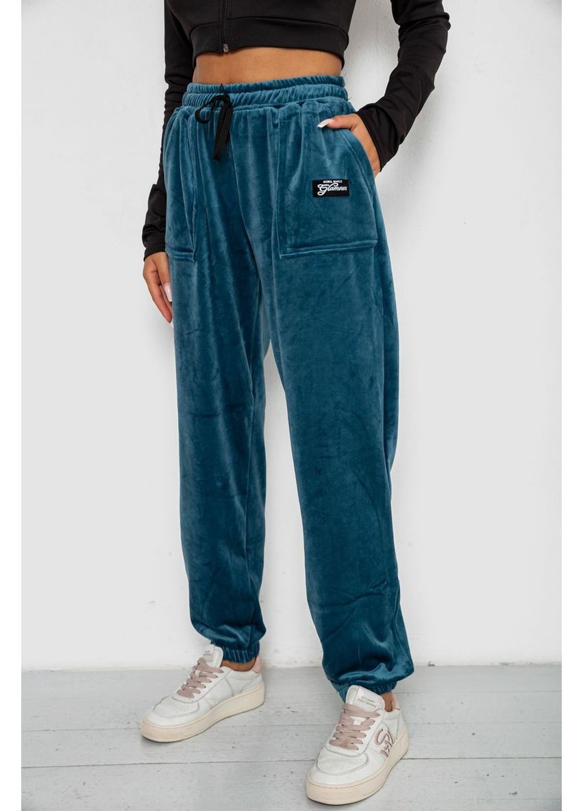 Спортивні штани велюрові жіночі на флісі Sport Line (361440226)